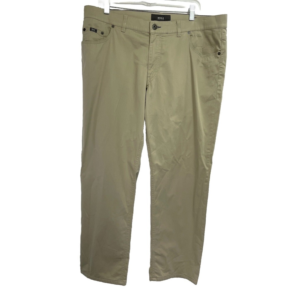 Brax Casual  Cooper Regular Men 40x30 Beige Pant (CC19) NWTs